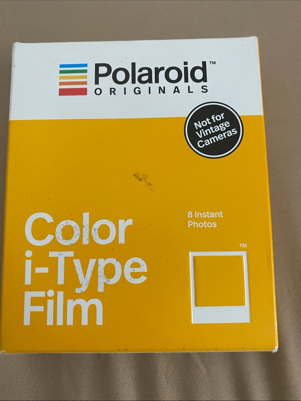 Polaroid Originals Instant Film Color Film for I-TYPE, White (4668),